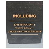 Electric Ear Wax Removal Kit - Eddy Water Powered Ear Cleaner with IPX7 Waterproof - Safe Comfortable Ear Irrigation Flushing System with 4 Pressure Modes for Adults with 4 Reusable Nozzles