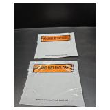 Packing List Envelopes 4.5"x5.5" Pouches Invoice Enclosed Adhesive Bags Pack of 1000        clear PL_1000PK"