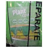 Berlune 4 Pcs 80 x 95" Large Heavy Duty Plant Cover Freeze Protection with Zipper and Drawstring for Cold Weather Warm Frost Protection Bag Blanket Jacket for Protection Outdoor Shrub and Tree"