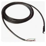 Hubbell HCNS04412 Mini-Quick Female Straight Plug, 4 Pole, 18/4 Wire, 12