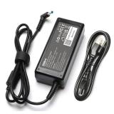 65W Laptop Charger Blue Tip for HP EliteBook Charger 840 850 845 830 820 G8/G7/G6/G5/G4/G3,ProBook 640 650 450 430 440 446 455 470 745 735 725 755 with Power Cord