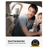 Lamicall Car Tablet Headrest Holder - Car Back Seat Headrest Tablet Mount Stand for Kids, Road Trip Essentials, Compatible with 2024 iPad Pro 11/13", Air Mini, Galaxy Tab, 4.7-13" Devices, Black
