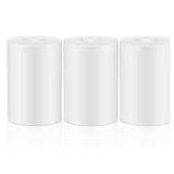 Teenyyou 6 Pcs White Frosted Glass Shade Replacements for Pendant Light Fixtures Glass Lamp Shade Cover, 1-5/8 Inch Fitter, 4"w x 6"h, Replacement Lamp Globe for Chandelier Wall Light Sconce