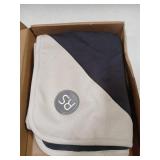 Radia Smart® Grey Cotton Blanket | EMF Protection, Anti-Radiation