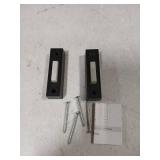 QWORK Garage Door Opener Switch, 2 Pack 41A4166 Garage Push Doorbell Button, Wired Lighted Wall Mounted Push Button