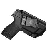 S&W M&P Shield M2.0 Integrated Crimson Trace Holster IWB Kydex Holster Fit: M&P Shield M2.0 with CT Laser 9mm/.40 Inside Waistband Concealed Carry Adj. Cant & 