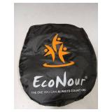 EcoNour Car Windshield Sun Shade | 2025 Upgraded Innovative No-Light-Pass Technology for Maximum Coverage | Foldable Sun Shade Keeps Your Vehicle Cool | Must-Have Car Accessories | Small (59" x 29")