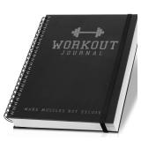 The Ultimate Fitness Journal for Tracking and Crushing Your Gym Goals - Detailed Workout Planner & Log Book For Men and Women - Great Gym Accessories With Calendar, Nutrition & Progress Tracker