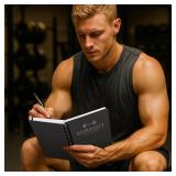 The Ultimate Fitness Journal for Tracking and Crushing Your Gym Goals - Detailed Workout Planner & Log Book For Men and Women - Great Gym Accessories With Calendar, Nutrition & Progress Tracker