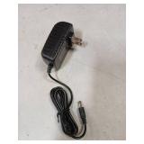 DC 12Volt 2A Power Supply Adapter 24W AC DC Wall Adapter 100-240V AC to DC 12V 2A 1.5A Power Adapter Cord Converter with 5.5mm x 2.5mm Compatible with 5.5x2.1mm Tip 12V ac/dc Transformer