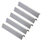 GasSaf 17.5" Set of 5 Stainless Steel Flavorizer Bars Replacement for Weber Genesis 300,E310,S310,E330,EP310,EP320,EP330,S310,S330 Series Grill(17.5" x 2.25" x 2.375")