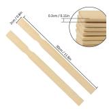 Paint Mixing Sticks 300 PCS 12 Inch Wood Stirrers, Wooden Stirrers Mixing Sticks for DIY Crafts, Painting, Crafting Resin Wood Paddle, Hobby Projects, Garden, by GNIEMCKIN