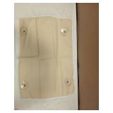 PandaEar Comfortable Baby Bath Kneeler and Elbow Rest Pad Set, Non-Slip Bathtub Kneeling Pad for Bathing Baby Tub Knee Mat, Bath Pad for Tub, Bath Tub Cushion Mat with Toy Organizer Storage Pockets