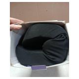 Cushion Lab Patented Pressure Relief Seat Cushion for Long Sitting Hours on Office & Home Chair - Extra-Dense Memory Foam for Soft Support. Car Pad for Hip, Tailbone, Coccyx, Sciatica - Black