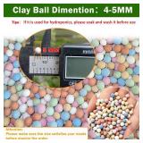 8.8lb LECA Clay Pebbles 6-7MM- Multicolor Clay Balls for Plants, Leca Balls for Plants, Horticultural Grade for Soil Hydroponics Aquaponics