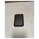 Magnetic Card Wallet Holder with MagSafe for iPhone 17/16/15/14/13/12 Series,RFID Blocking Vegan Leather,Black