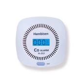 Carbon Monoxide Detectors - Hembisen CO Alarm Detector Monitor Battery Operated with Digital Display for House Kitchen Restaurant Hotel Office