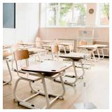 Podium Stand, Lecterns & Podiums, Acrylic Adjustable Angles with Metal Base, Podium for Church, Weddings, Classroom, Speech, 16" L x 12" W x 42.5" H (Clear) Missing Pieces