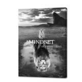 Lion Wall Art Mindset Motivational Animals Prints Poster for Office Wall Decor Modern Canvas Framed Artwork Pictures Ready to Hang12x16inches
