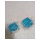 Stress Cube Squishy Balls 2pk Blue
