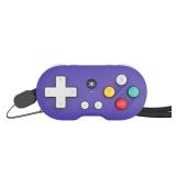 CRKD ATOM - Collectible Keychain Controller for Nintendo Switch, PC, Mac, Mobile and Smart TV (Retro Purple)