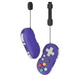 CRKD ATOM - Collectible Keychain Controller for Nintendo Switch, PC, Mac, Mobile and Smart TV (Retro Purple)