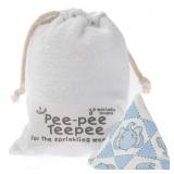 Pee Pee Teepee Elephant Blue with Laundry Bag 5 Pieces Baby boy Pee Shield Babyboy Essentials peepeeeteepee Baby boy Teepee Pee Shield Pee Covers