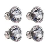 CTKcom 4-Pack 50W Heating Lamp,110V F Heating Lamp Spot Lamp for Turtle Aquarium Aquatic Reptile Lizard Habitat Heat Lighting,4 Pcs