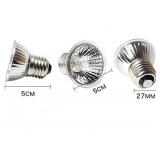 CTKcom 4-Pack 50W Heating Lamp,110V F Heating Lamp Spot Lamp for Turtle Aquarium Aquatic Reptile Lizard Habitat Heat Lighting,4 Pcs