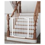 Cumbor 29.7-40.6\" Baby Gate for Stairs, Mom