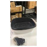 Arm & Hammer Large Sifting Litter Box Scoop Free Cat Litter Tray with Microban, Made in USA
