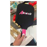 AKS Performance Series Pickleball Paddles - Toray T700 Raw Carbon Fiber Pickleball Paddle with Physical Friction Surface, 16mm Powerful Polymer Core, Good Control & Spin Shots, USAPA Approved - Pink