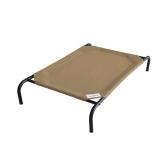 Coolaroo Original Elevated Dog Bed - Breathable Off-The-Ground Pet Bed with Cooling Fabric, Joint Relief & Moisture-Resistant Fabric, 100% Recyclable, Easy Clean, Nutmeg, Large