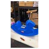 Little Tikes Rocking Horse Blue, 33.00 L x 10.00 W x 17.50 H Inches
