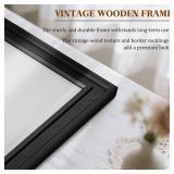 QUEENLINK White Board for Wall, 24