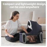Pamo babe Portable Bassinet and Play Space Baby Dome with Toys and Canopy Travel Crib for Newborn