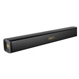 Monster S220 Bluetooth Soundbar, Wireless Bluetooth 5.4 Sound Bar, 2.0CH with Dual Bass Diaphragm, All-in-one Home Theater Speakers, Compact, AUX/USB/TF Card Connection for PC/Gaming/Projectors