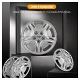 OCPTY Fits for Toyota for VW for Chevy for Chevrolet for Honda for Mazda for Dodge for Ford and Others 15\" Hubcap Wheel Cover
