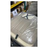 MINGBRON Car Seat Covers,Car Seat Protector Waterproof,Seat Covers Full Set, Car Seat Protectors,Automotive Seat Covers Fit for Most Cars Beige