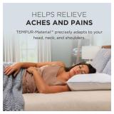 Tempur-Pedic TEMPUR-Cloud Dual Cooling Pillow, Queen, White