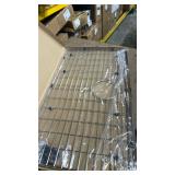 Serene Valley 29-5/16\" x 16-3/8\" Sink Bottom Grid, Rear Drain with Corner Radius 3/16\", Sink Grids Stainless Steel NLW3017R