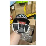 Rawlings | COOLFLO HIGHLIGHTER Batting Helmet | Face Guard Included | One Size Fits Most 6 1/2\"-7 1/2\" | Matte Black