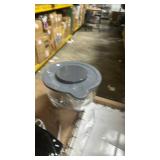 LETOMS Stand Mixers Bowl for Kitchenaid 4.5 Quart and 5 Quart, Glass Mixing Bowl with Lid and Measurement Markings