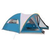 UNP Camping Tent with Screen Room, Portable 6 Person Camping Tent with Screen Porch, Family Dome Tent for Camping Outdoor - 14