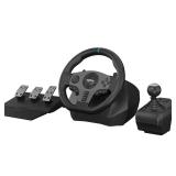 PXN V9 Gaming Steering Wheel, 270/900 Degree with Pedals and Shifter for Xbox One, Xbox Series S/X,PC, PS4, PS3, Switch