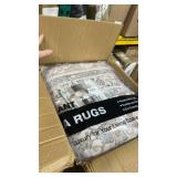 WITSHOCK Living Room Area Rugs 9x12: Soft Non-Slip Backing Washable Rugs Vintage Large Carpet for Bedroom Office Dining Room Kitchen Stain Resistant Home Decor Rug
