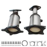 JT Exhaust Catalytic Converter Compatible with Ford Taurus & Taurus X 2008 2009, Ford Edge 2007 2008 2009 2010, Ford Flex 2009 2010 2011 2012, Ford Fusion 2010 2011 2012 3.5L