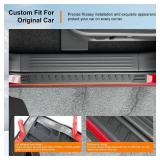powoq Door Sill Protector Compatible with 2022-2025 Nissan Pathfinder Car Door Sill Guard TPE 4Pcs Car Threshold Protector Replacement for 2022 2023 2024 2025 Nissan Pathfinder Accessories