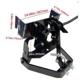C CLINK Garden Tractor Sleeve Hitch Attachment Rear Mount Compatible with Craftsman T200 T300 Series/Cub Cadet Riding Lawn Mower Tractors with 23\" Or Larger Rear Tires for Husqvarna 585607901