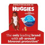 Huggies Size 1 Diapers, Little Snugglers Baby Diapers, Size 1 (8-14 lbs), 168 Count, Packaging May Vary